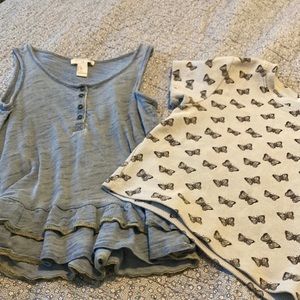 2 Spring/Summer shirts bundle